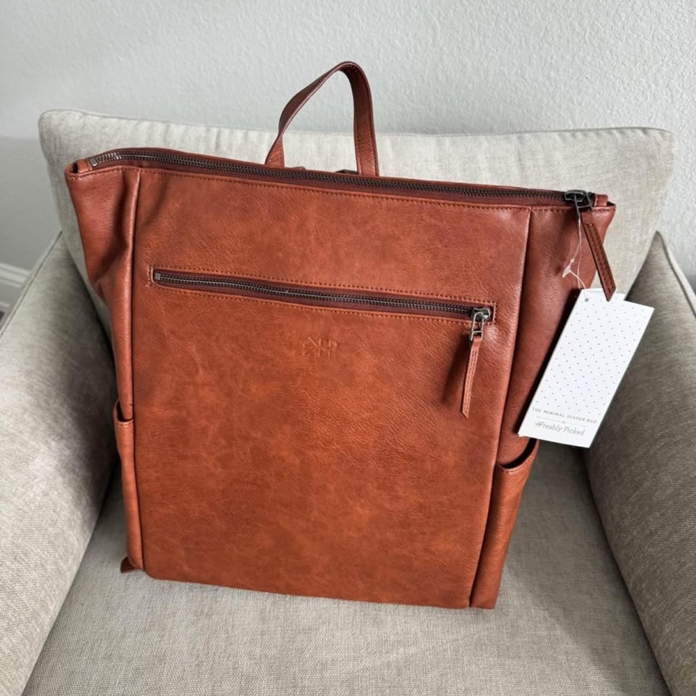 Freshly Picked Amber Minimal Diaper Backpack